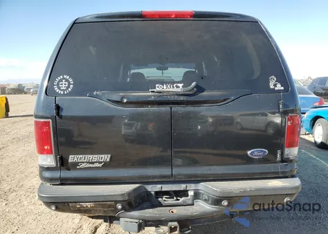 2003 Ford Excursion Limited из США, поврежденный, VIN 1FMNU43S53EA80039